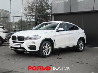 2017 BMW X6 35i II (F16), белый, 4500000 рублей, вид 1