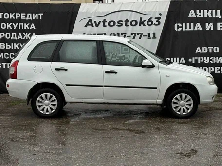 2013 Lada (ВАЗ) Kalina I, белый, 175000 рублей, вид 4