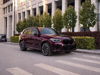 2021 BMW X5 M Competition III (F95), фиолетовый, 11290000 рублей, вид 1