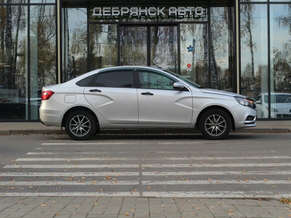 2021 Lada (ВАЗ) Vesta I, серебристый, 1030000 рублей - вид 3