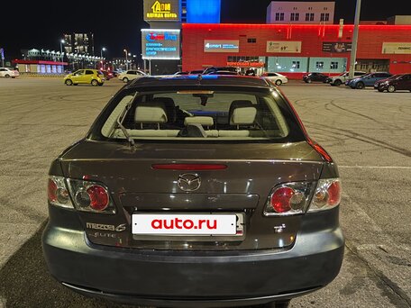 2005 Mazda 6 I (GG) Рестайлинг, серый, 294000 рублей, вид 5