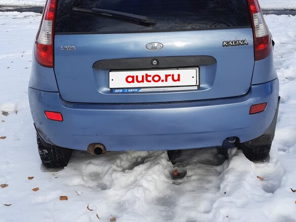 2007 Lada (ВАЗ) Kalina I, серый, 165000 рублей - вид 2