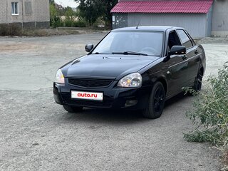 2012 Lada (ВАЗ) Priora I, чёрный, 385000 рублей, вид 2