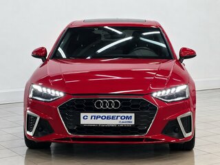 2021 Audi A4 40 TFSI V (B9) Рестайлинг, красный, 3400000 рублей, вид 2