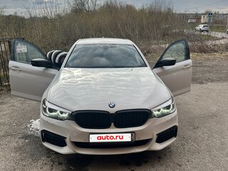 2019 BMW 5 серии 520d xDrive VII (G30/G31/G38), белый, 3500000 рублей, вид 2