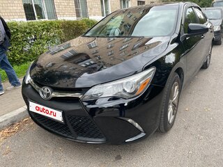 2017 Toyota Camry VII (XV50) Рестайлинг 2, чёрный, 1750000 рублей, вид 1