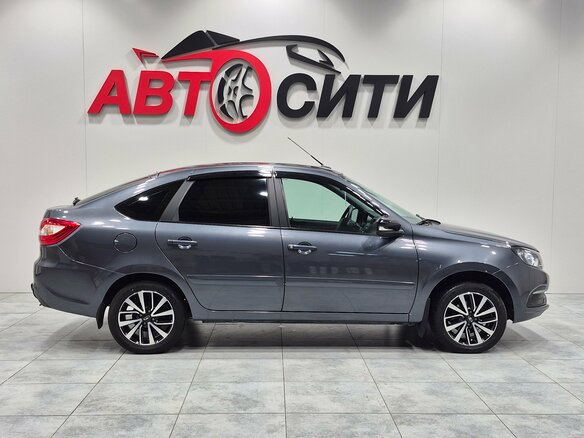 2020 Lada (ВАЗ) Granta I Рестайлинг, серый, 756000 рублей - вид 7
