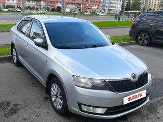 2015 Skoda Rapid I, серебристый, 820000 рублей, вид 3