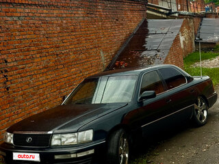 1992 Lexus LS 400 I, чёрный, 620000 рублей, вид 1
