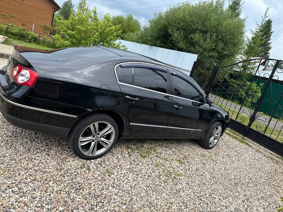 2009 Volkswagen Passat B6, чёрный, 650000 рублей - вид 6