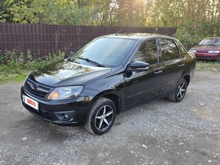 2016 Lada (ВАЗ) Granta I, чёрный, 375000 рублей, вид 1