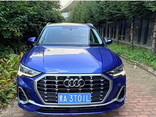 2023 Audi Q3 35 TFSI II (F3), синий, 1995000 рублей, вид 2