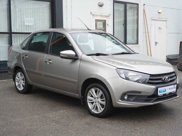 2020 Lada (ВАЗ) Granta I Рестайлинг, серый, 698000 рублей - вид 2