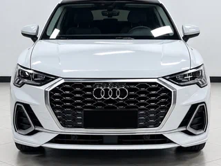 2023 Audi Q3 Sportback 35 TFSI MHEV II (F3), белый, 3230000 рублей, вид 2
