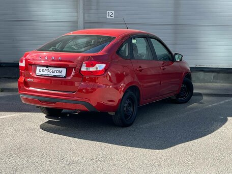 2022 Lada (ВАЗ) Granta I Рестайлинг, красный, 619000 рублей, вид 5