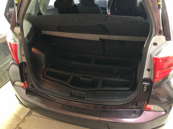 2011 Toyota Ractis II, фиолетовый - вид 11