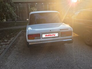 2007 Lada (ВАЗ) 2107, белый, 75000 рублей, вид 2