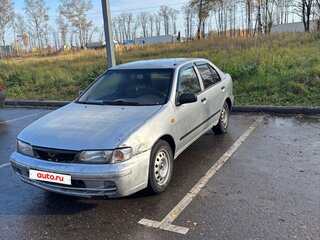 1999 Nissan Almera I (N15), белый, 170000 рублей, вид 1