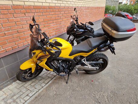 2014 Honda CB 650F, жёлтый, 510000 рублей, вид 2