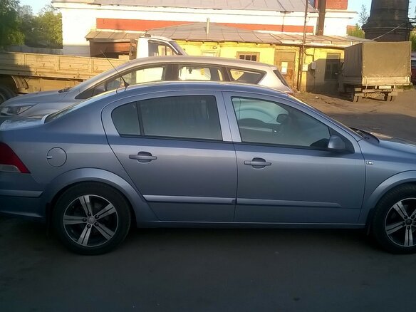 2008 Opel Astra H Рестайлинг, серый