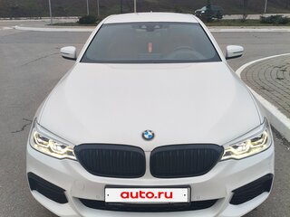 2019 BMW 5 серии 520d VII (G30/G31/G38), белый, 3250000 рублей, вид 2
