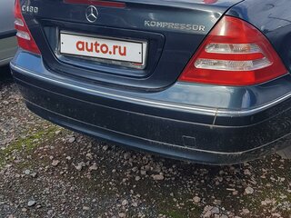 2003 Mercedes-Benz C-Класс 180 II (W203), синий, 1000000 рублей, вид 3