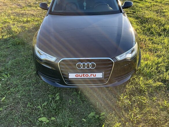 2014 Audi A6 IV (C7), чёрный, 2000000 рублей - вид 2