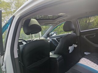 2012 Hyundai Elantra V (MD), белый, 700000 рублей, вид 4