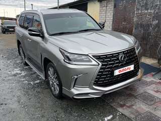 2017 Lexus LX 570 III Рестайлинг 2, серый, 10000000 рублей, вид 4