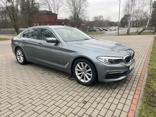 2018 BMW 5 серии 520d VII (G30/G31/G38), серебристый, 2890000 рублей, вид 2