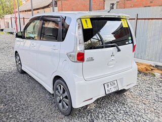 2014 Mitsubishi eK Custom I, белый, 740000 рублей, вид 4
