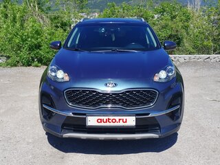 2019 Kia Sportage IV Рестайлинг, синий, 2620000 рублей, вид 1