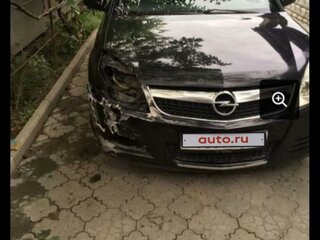 2007 Opel Vectra C Рестайлинг, чёрный, 700000 рублей, вид 2