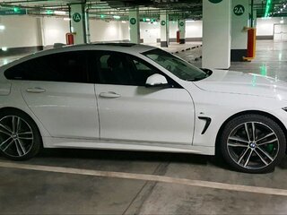 2018 BMW 4 серии Gran Coupe 420d xDrive F32/F33/F36 Рестайлинг, белый, 3750000 рублей, вид 2
