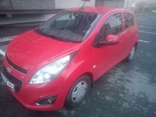 2021 Chevrolet Spark III (M300) Рестайлинг, красный, 1260000 рублей, вид 1