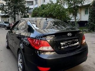 2011 Hyundai Solaris I, чёрный, 780000 рублей, вид 5