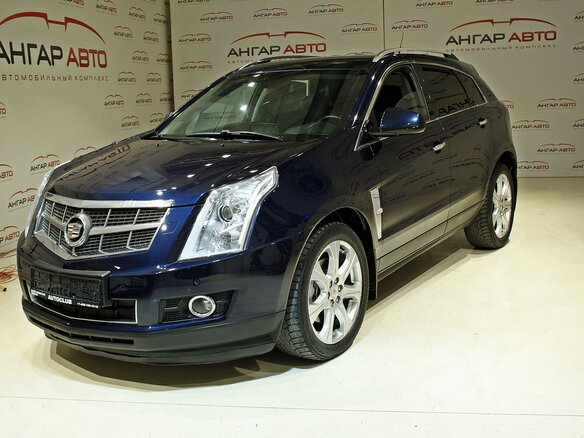 2011 Cadillac SRX II, синий