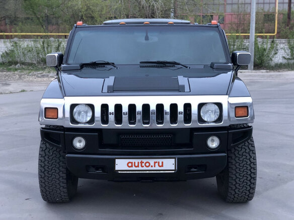 2005 Hummer H2 I, чёрный - вид 13
