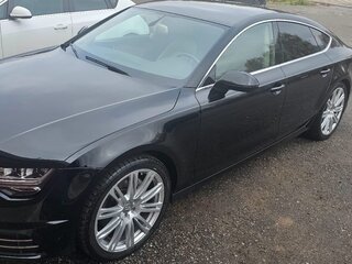 2014 Audi A7 I (4G) Рестайлинг, чёрный, 3300000 рублей, вид 4