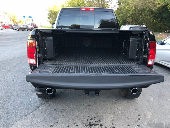2012 Dodge RAM IV (DS/DJ), чёрный - вид 3