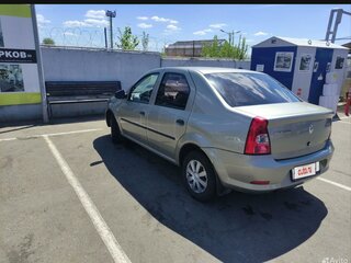 2012 Renault Logan I Рестайлинг, бежевый, 525000 рублей, вид 4
