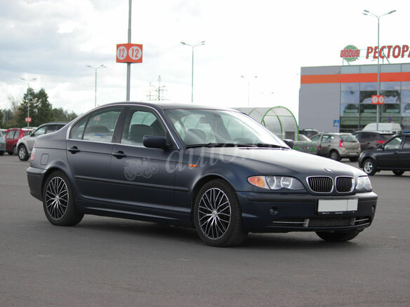 2004 BMW 3 серии 330i IV (E46) Рестайлинг, синий - вид 1