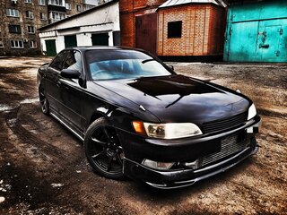 1993 Toyota Mark II VII (X90), чёрный, 1200000 рублей, вид 2