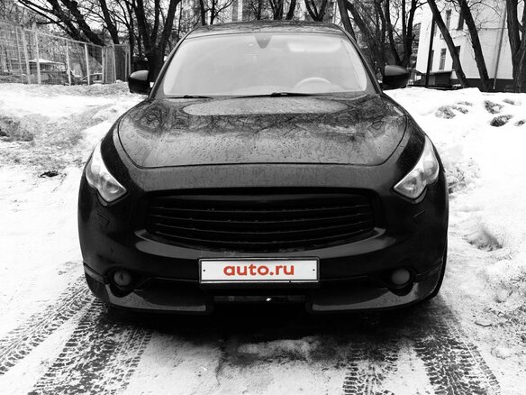 2008 Infiniti FX50 II (S51), коричневый, 1800000 рублей - вид 12