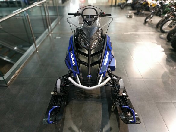2019 Polaris 550 Voyageur 155, синий - вид 4