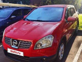 2007 Nissan Qashqai I, красный, 680000 рублей, вид 1