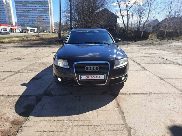 2005 Audi A6 III (C6), чёрный - вид 2