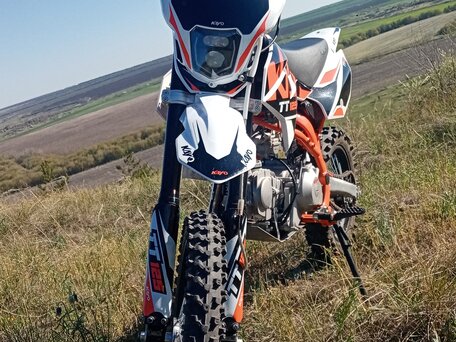 2024 Kayo Basic TT125, красный, 70000 рублей, вид 4