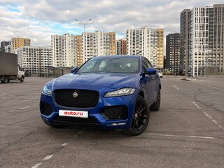 2016 Jaguar F-Pace S I, синий, 3350000 рублей, вид 1