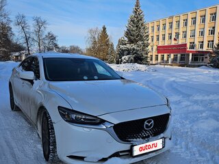 2019 Mazda 6 III (GJ) Рестайлинг 2, белый, 2000000 рублей, вид 2
